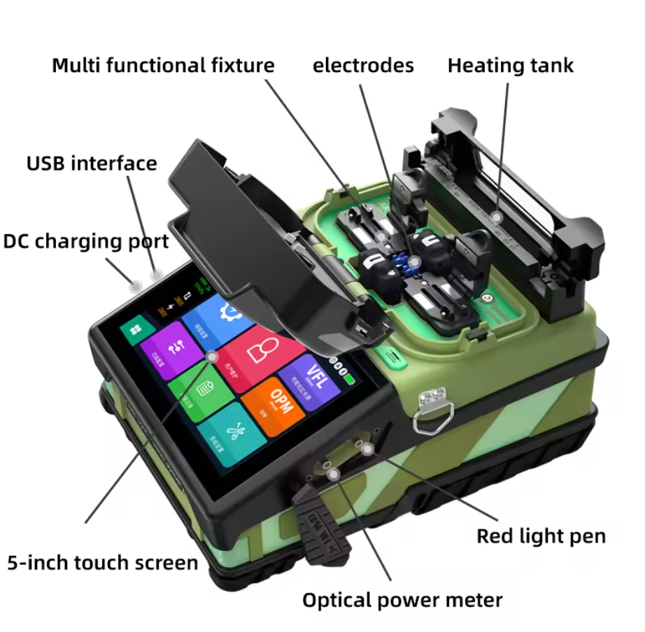 KEFOK6 - 6-Motor Core Alignment Fusion Splicer
