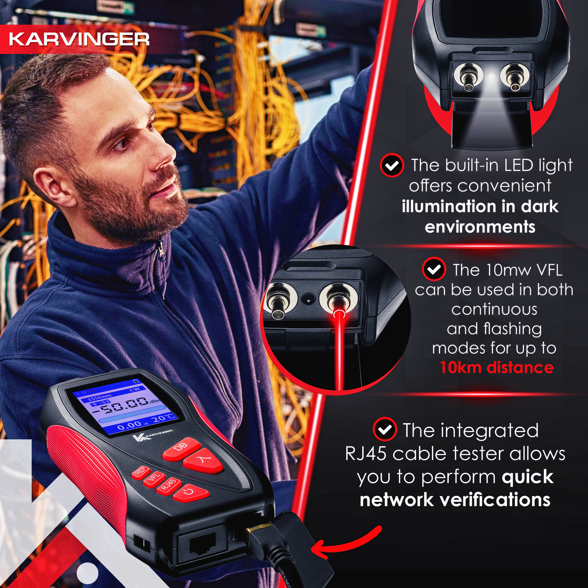 KPMOY9 - Optical Power Meter