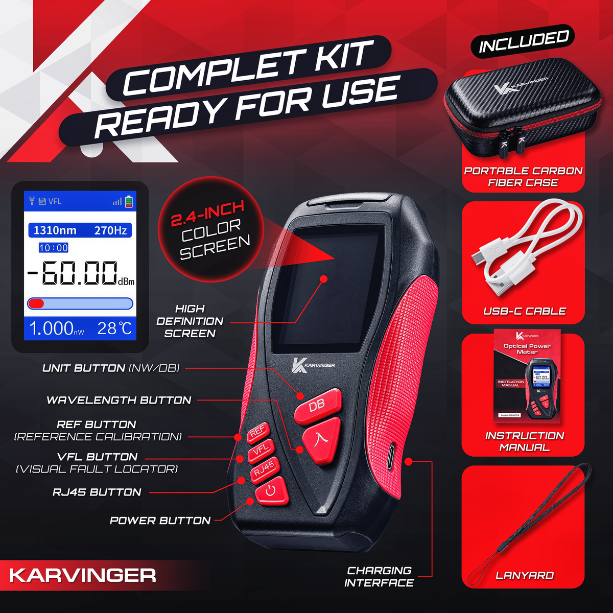 KPMOY9 - Optical Power Meter
