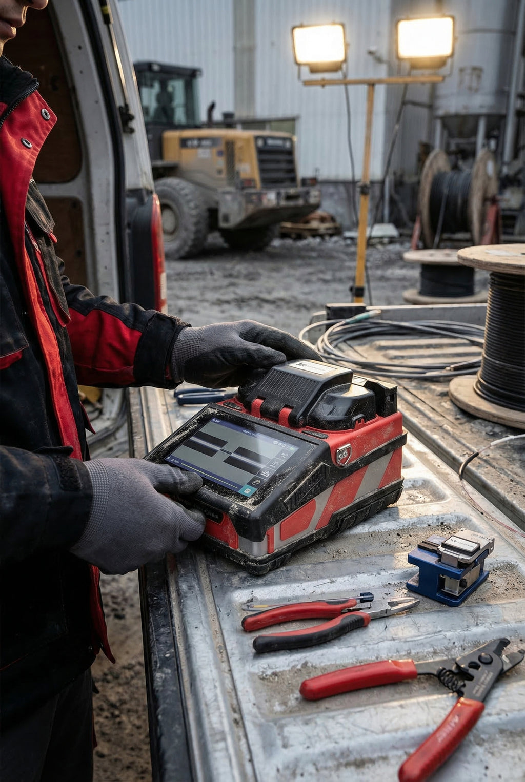 KEFOK6 — 6-Motor Core Alignment Fusion Splicer