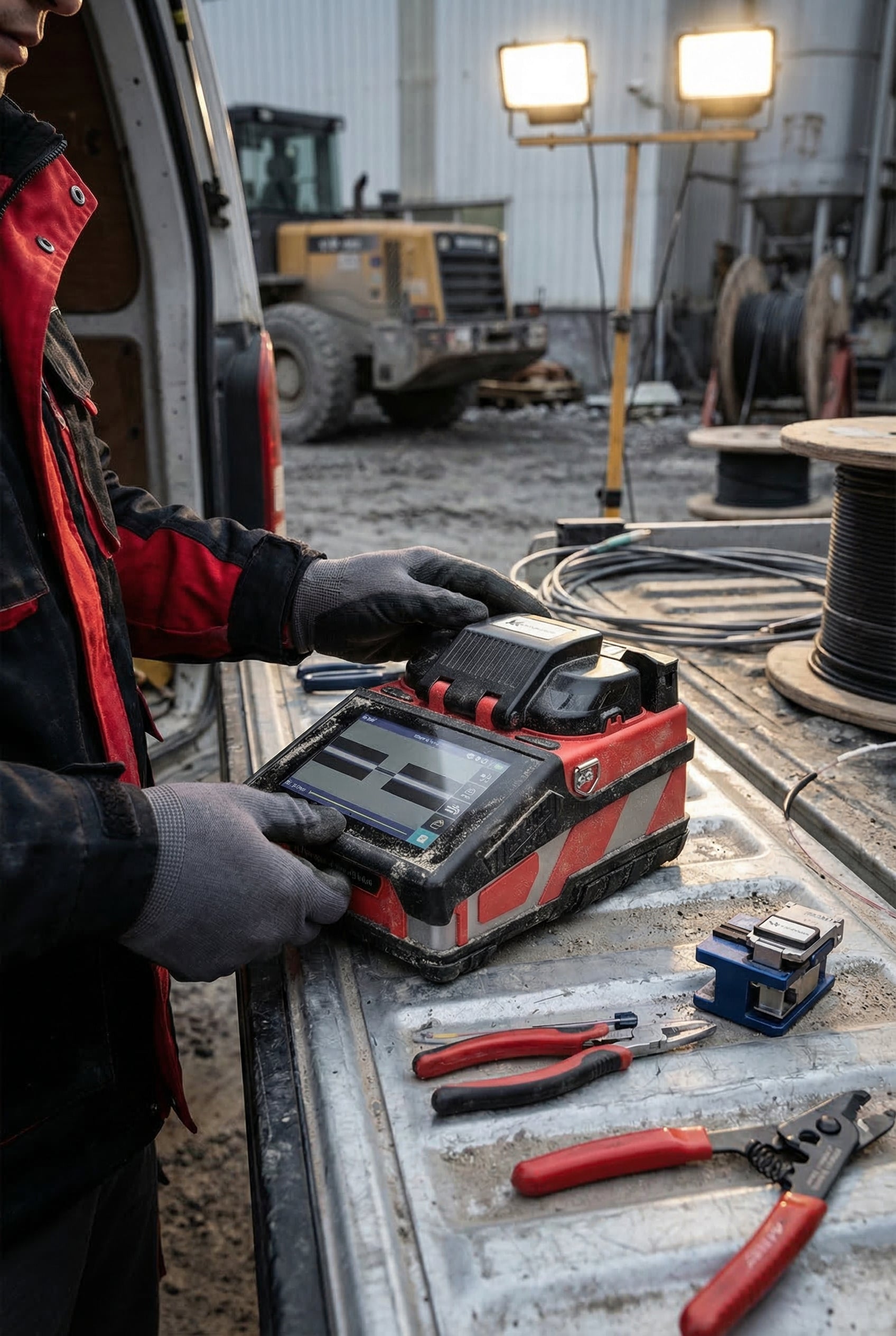 KEFOK6 — 6-Motor Core Alignment Fusion Splicer